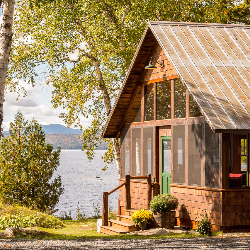 Union Gooseneck Light | Photo Courtesy of Rangeley Building and Remodeling & Jeff Roberts Imaging